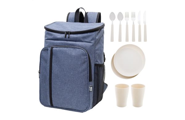 Duonic Picknick-Kühlrucksack, RPET, dunkelblau