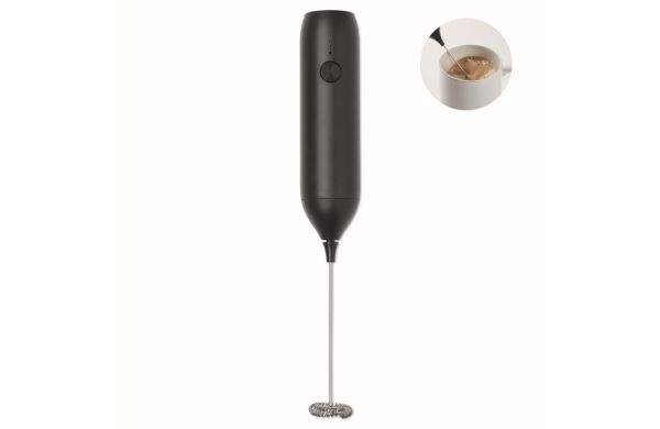 Elektrischer Milchaufschäumer - schwarz