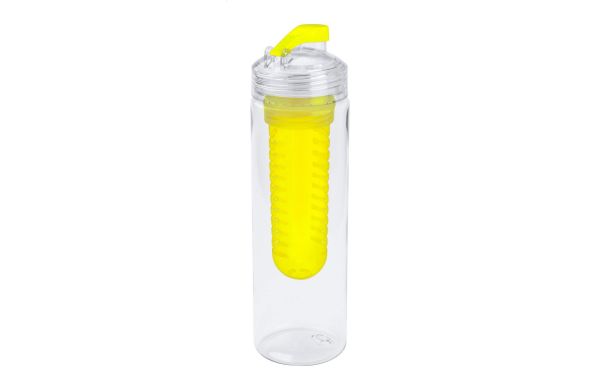 Evino Sportflasche, gelb/transparent
