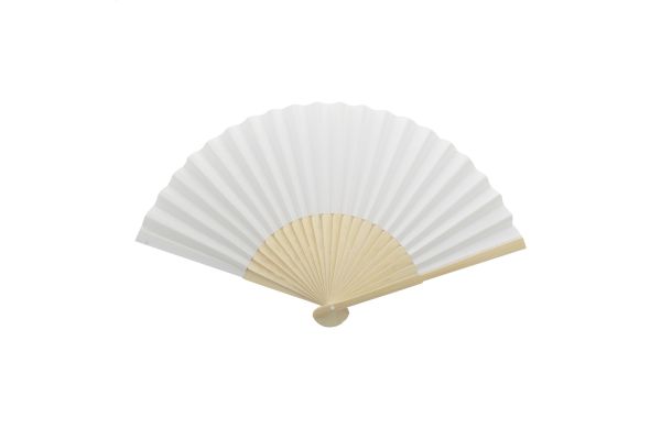 Fächer Bapper, weiss