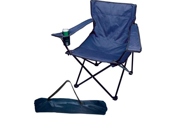 Faltbarer Sessel - dunkelblau