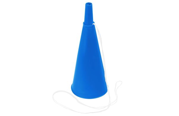 Fan-Horn_ blau_ blau