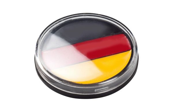 Fanschminke "Round" Deutschland, mehrfarbig