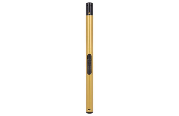 Feuerzeug aus Metall, gold