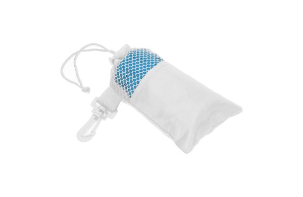 Fitnesshandtuch "Cooling", schwarz/blau