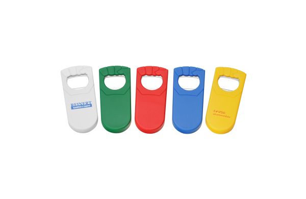 Flesopener met sluiting "Vuist"  