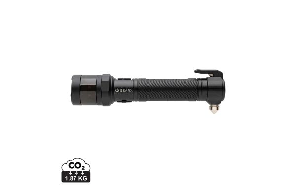 Gear X Hochleistungs-Auto-Leuchte aus RCS recyceltem Alu, schwarz