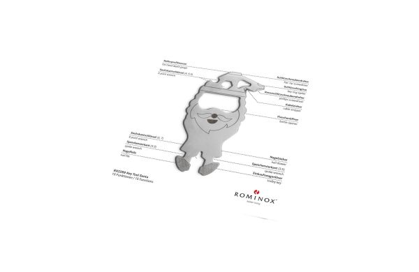 ROMINOX® Key Tool // Santa - 15 functies (Kerstman)