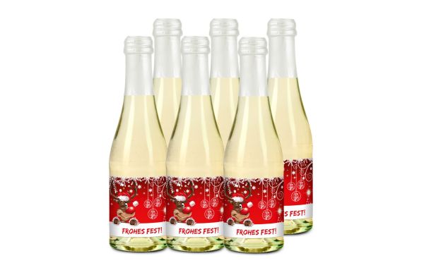 Geschenkartikel: 6x Vrolijk Feest, 0,2 l