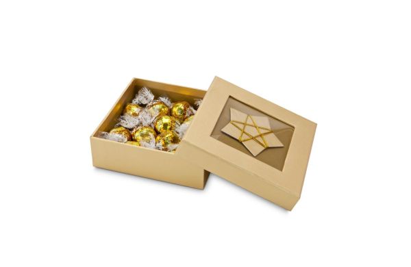 Geschenkset: Gouden doos