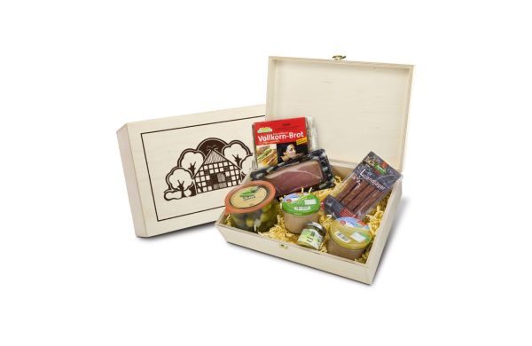 Geschenkset: Hartige kist