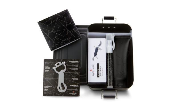Geschenkset: Lunchbox Black Edition