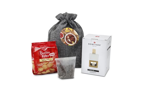 Geschenkset: Chocoladefondue in zak