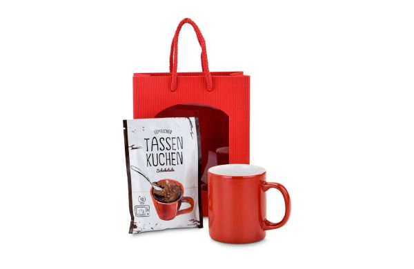Geschenkset: Taart in een mok