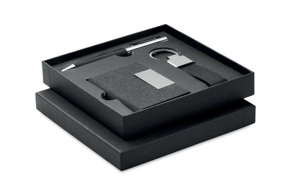 Geschenkset 3-teilig - schwarz