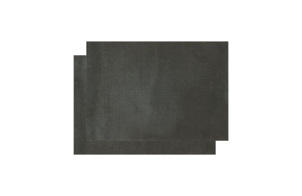 Grillmatte "BBQ", 2er Set, schwarz