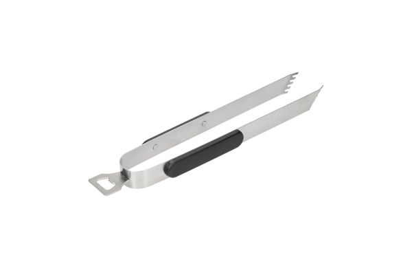 Grillzange "Opener" mit Kapselheber, 35 cm, grau