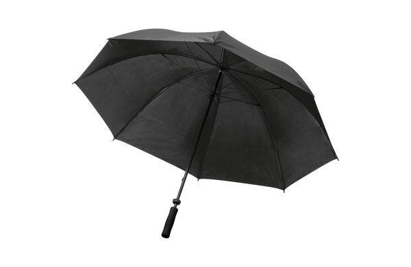 Großer Regenschirm aus Polyester - schwarz