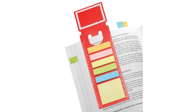 Plaknotities-boekmerk  