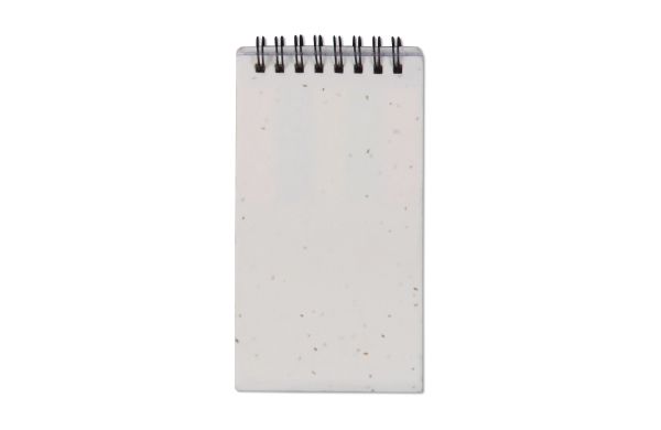 Haftnotizen-Set aus Saatgutpapier, weiss