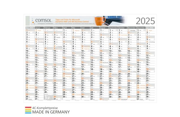Horizontale Bestseller, 75 x 50 cm, kleur indivi. steunkleur