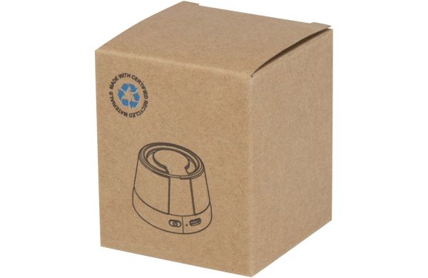 Horna 3 W draadloze magnetische speaker van gerecycled kunststof