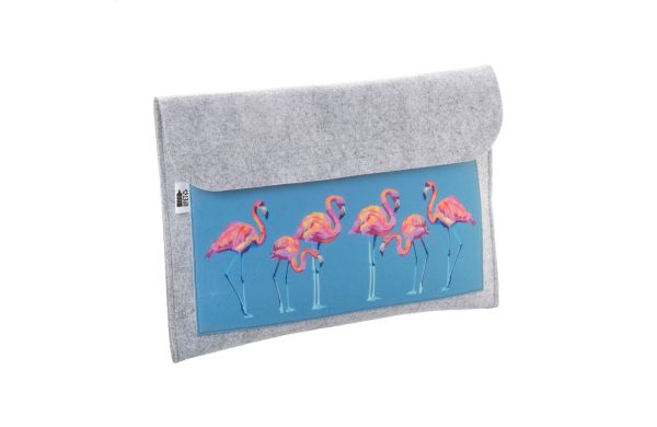 Individuelle Laptoptasche CreaFelt Laptop, Grau