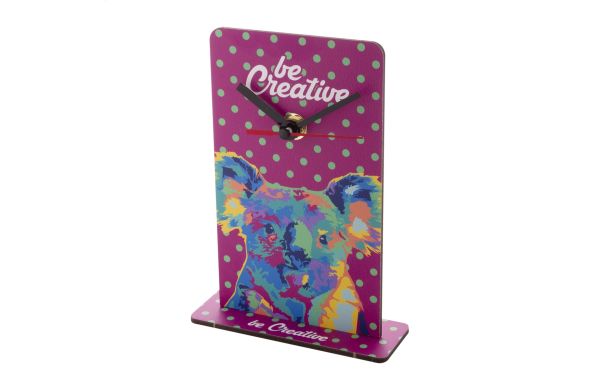 Individuelle Tischuhr BeTime Desk, weiss