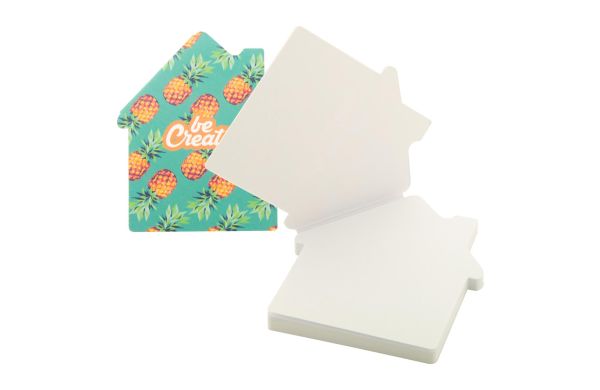 Individuelle Haftnotizen CreaStick House, Weiss