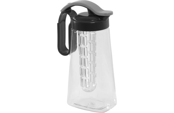 Infuser Flasche, aus TRITAN, 1800 ml - anthrazit