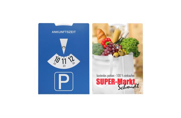 Kartonparkeerschijf voor Duitsland  