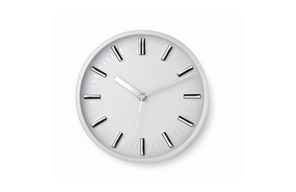 COSY Wanduhr - weiß