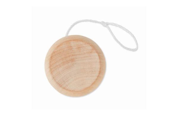 NATUS Holz-Jo-Jo - holzfarben