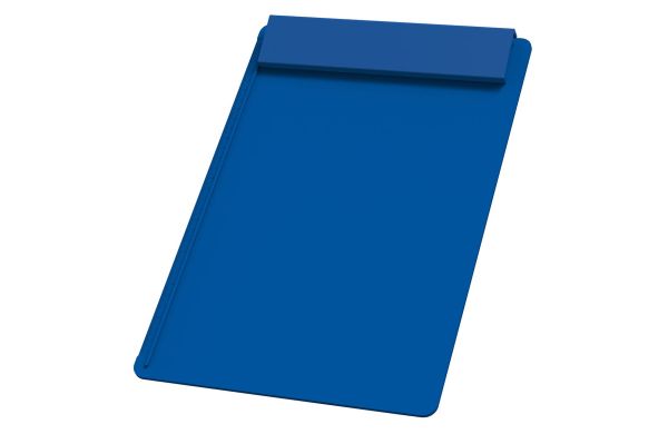 Klemmbrett DIN A4 Alpha II_ blau-blau