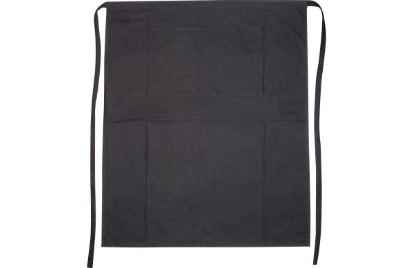 Kochschürze aus Baumwolle - schwarz