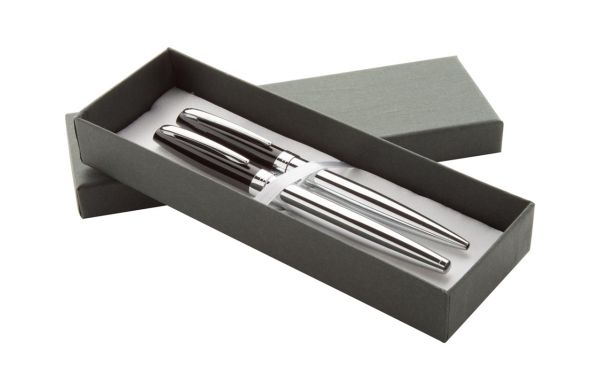 Kugelschreiber-Set Station, Weiss