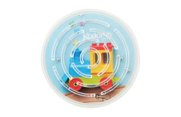 Labyrinth-Spiel Faun, weiss