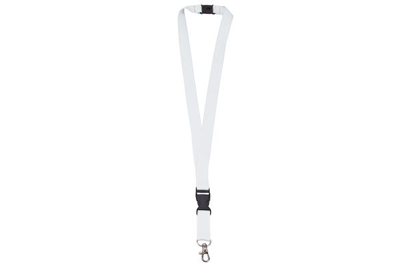 Lanyard Polyester, weiss
