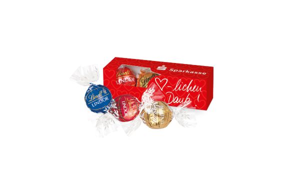 Lindt Lindor Präsent 3er Klimaneutral FSC