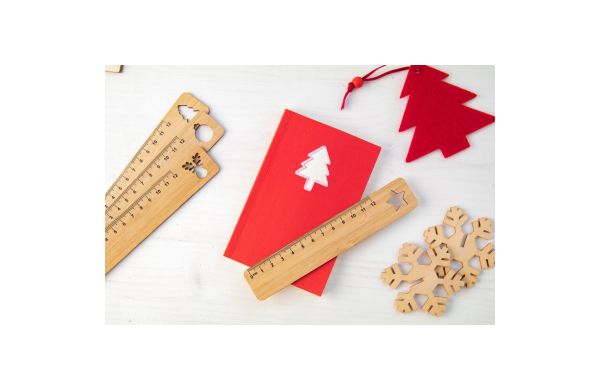 Lopsmarka bamboe lineaal