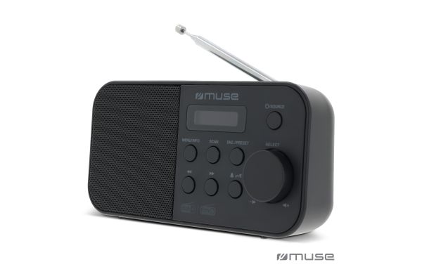 M-109 DB  Muse Portable Radio FM-DAB+, grau