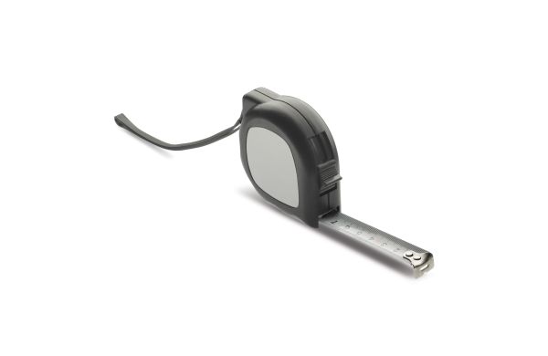 Maßband 5m, schwarz