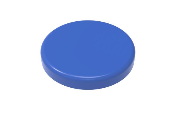 Magnet "Rund", blau