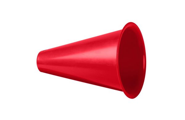 Megaphon "Fan Horn", rot