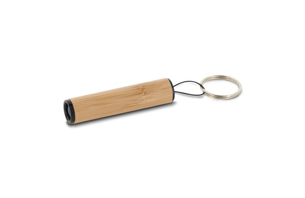 Mini Taschenleuchte Bambus, holz