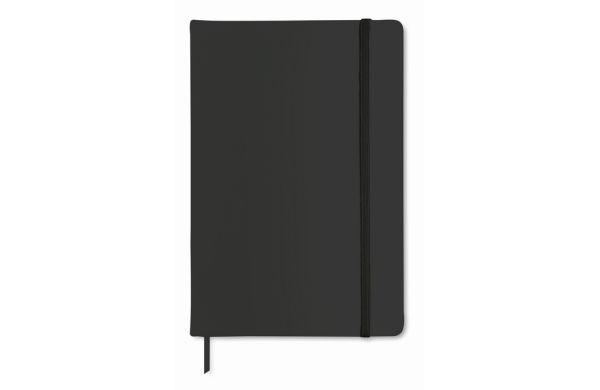 NOTELUX DIN A6 Notizbuch, liniert - schwarz