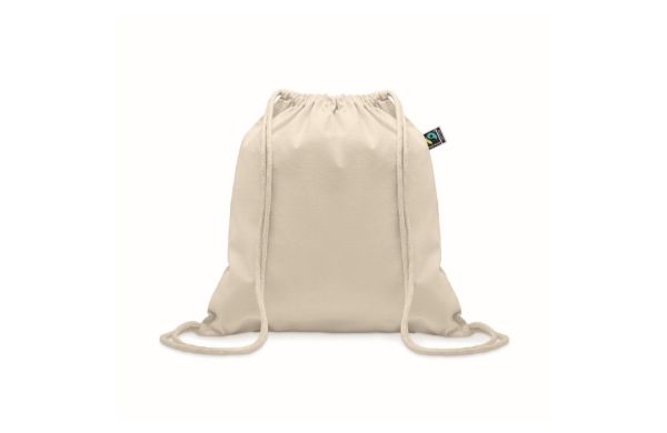 OSOLE DRAW Beutel mit Kordelzug Fairtrade - beige