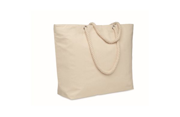 HEAVEN STRIPE Strandtasche Baumwolle 220 g - beige