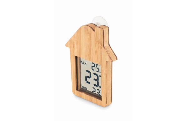 HISA Thermometer - holzfarben