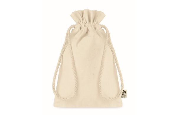 AMBER SMALL Kleiner Beutel Organic Cotton - beige